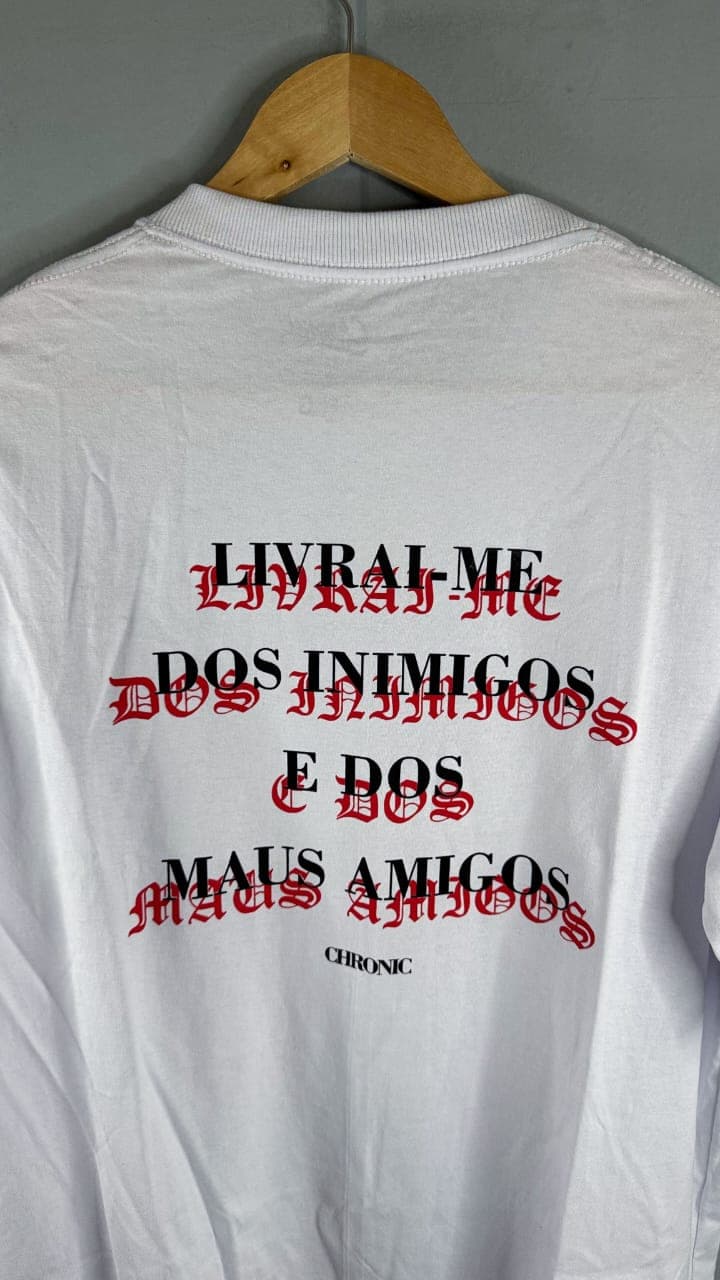 Camisa Streetwear CHRONIC WHITE - Imagem 3