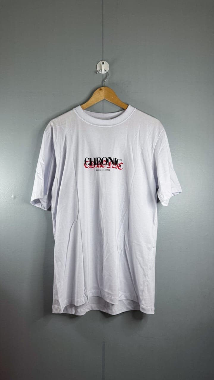 Camisa Streetwear CHRONIC WHITE - Imagem 2