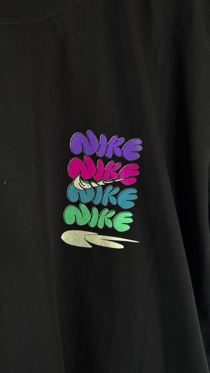 Camisa Streetwear NK COLORED BLACK - Imagem 3