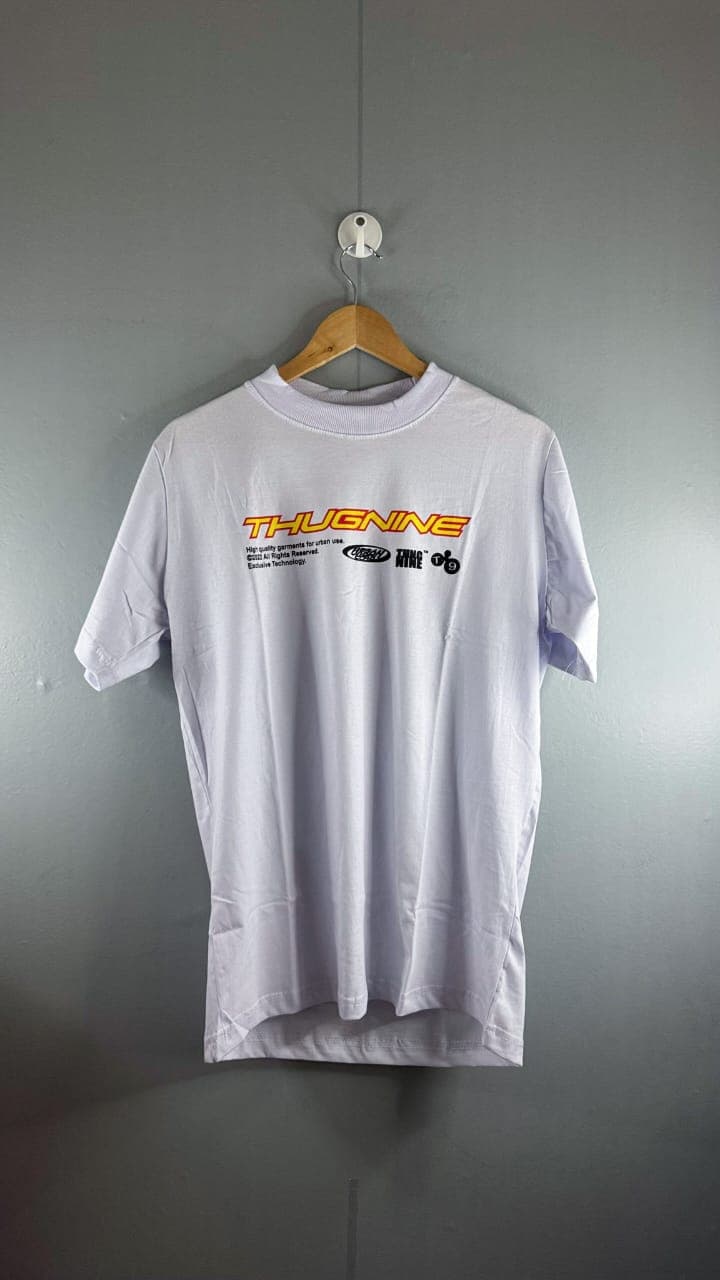Camisa Streetwear THUG NINE WHITE - Imagem 2