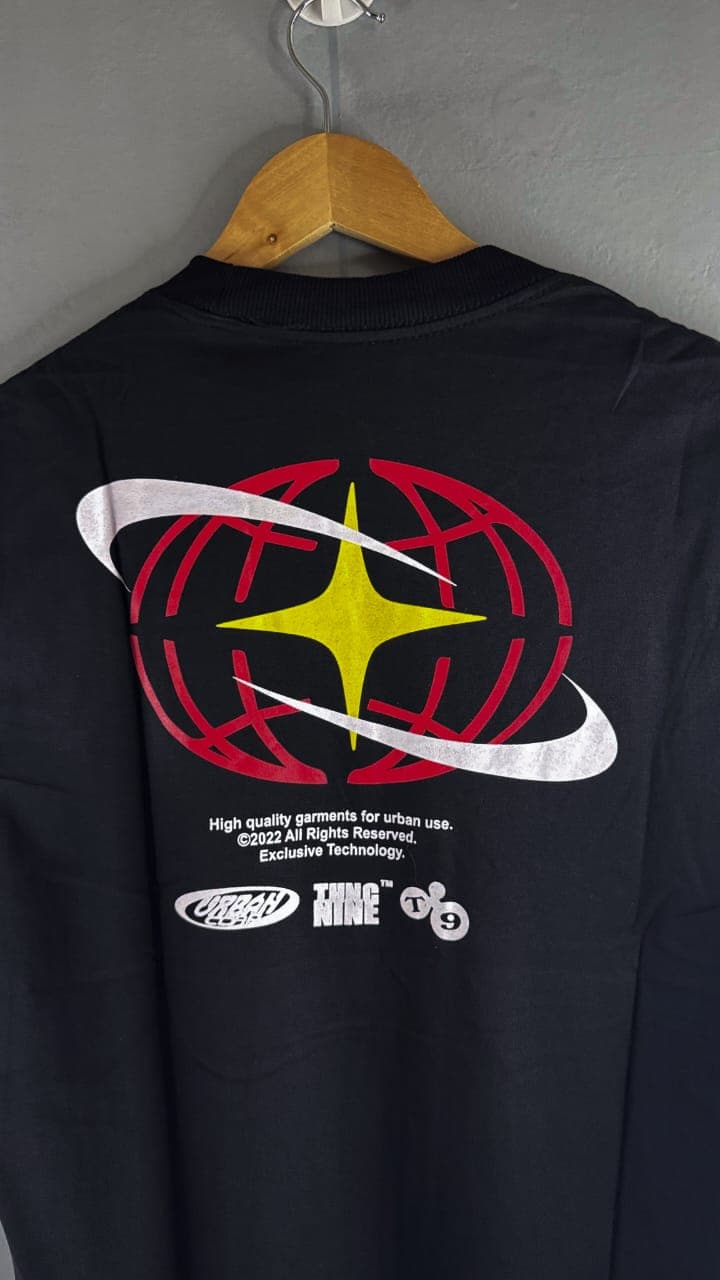 Camisa Streetwear THUG NINE BLACK - Imagem 3