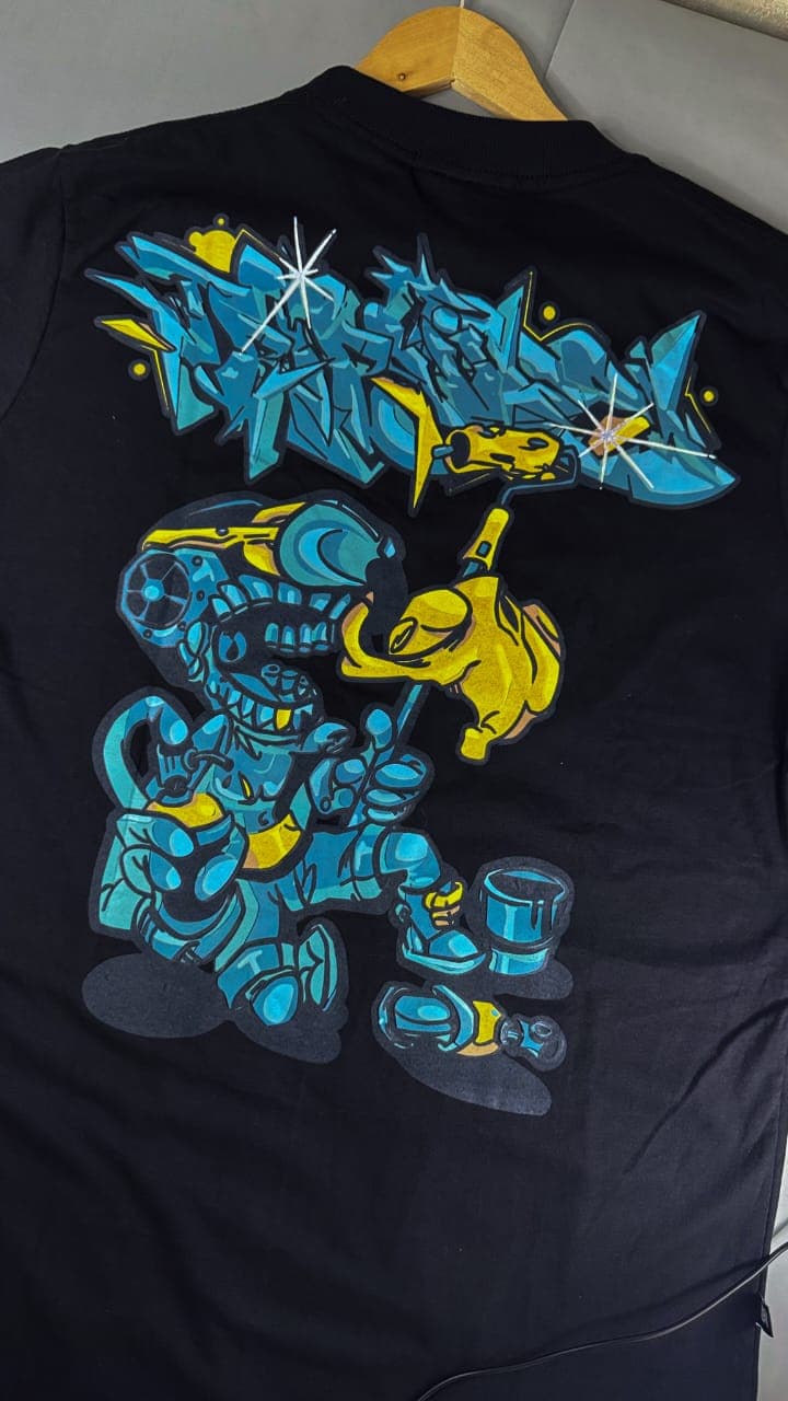 Camisa Streetwear TRIP SIDE BLACK - Imagem 3