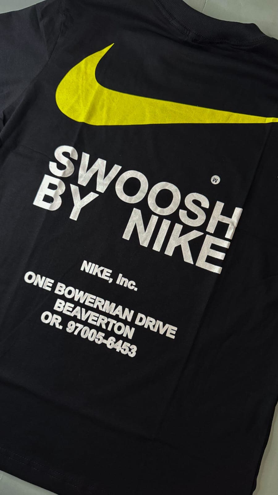 Camisa Streetwear NK SWOOSH BLACK - Imagem 1